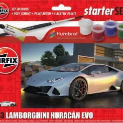 Airfix 1/43 Lamborghini Huracan Evo Starter Set # 55007