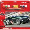 Airfix 1/32 Jaguar XKRGT Fantasy Scheme Starter Set # 55306 -Aircraft Kits Sales afx55306