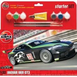Airfix 1/32 Jaguar XKRGT Fantasy Scheme Starter Set # 55306