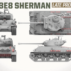 Andy’s Hobby Headquarters Andy’s Hobby Headquarters 1/16 M4A3E8 Sherman "Easy Eight" With T80 Tracks # 004 19 Andy’s Hobby Headquarters Andy’s Hobby Headquarters 1/16 M4A3E8 Sherman "Easy Eight" With T80 Tracks # 004 -Aircraft Kits Sales ahhq 004 6