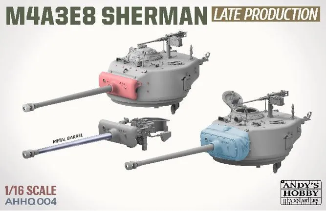 Andy’s Hobby Headquarters Andy’s Hobby Headquarters 1/16 M4A3E8 Sherman "Easy Eight" With T80 Tracks # 004 10 Andy’s Hobby Headquarters Andy’s Hobby Headquarters 1/16 M4A3E8 Sherman "Easy Eight" With T80 Tracks # 004 - Image 8