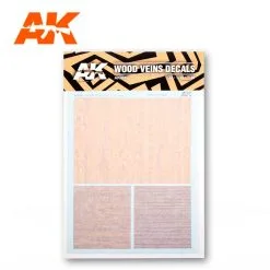 AK Interactive Wood Vein Decals # 9082
