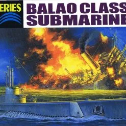 Aoshima 1/700 U.S.S Balao Class Submarine WWII Waterline # 052099