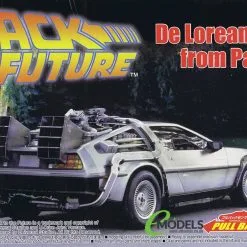 Aoshima 1/43 Back To The Future Part 1 Delorean # 054758 7 Aoshima 1/43 Back To The Future Part 1 Delorean # 054758 -Aircraft Kits Sales aos054758