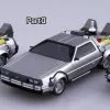 Aoshima 1/43 Back To The Future Part 2 Delorean # 054765 -Aircraft Kits Sales aos05475 1 1