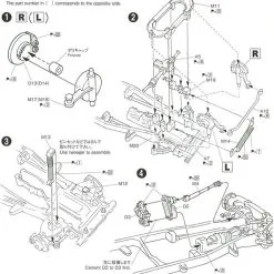 Aoshima 1/24 RN80 Toyota Hilux Custom # 05802 -Aircraft Kits Sales aos05820 8