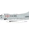 Airfix 1/72 Douglas A-4B/Q Skyhawk # 03029A -Aircraft Kits Sales ax03029a 2
