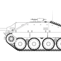 AK Interactive Airfix 1/35 JagdPanzer 38 Tonne Hetzer "Late Version" # 1353 -Aircraft Kits Sales ax1353