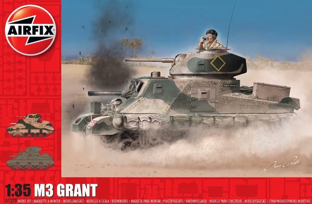 Airfix 1/35 M3 Lee/Grant # 1370 3 Airfix 1/35 M3 Lee/Grant # 1370
