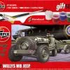 Airfix 1/72 Willys Jeep Starter Set # 55117A 2 Airfix 1/72 Willys Jeep Starter Set # 55117A -Aircraft Kits Sales ax55117a
