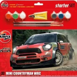 Airfix 1/32 Mini Countryman WRC Starter Set # 55304