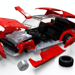 Airfix 1968 Ford Mustang GT QUICK BUILD # J6035 9 Airfix 1968 Ford Mustang GT QUICK BUILD # J6035 -Aircraft Kits Sales axj6035 2