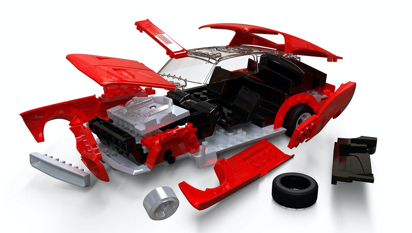 Airfix 1968 Ford Mustang GT QUICK BUILD # J6035 5 Airfix 1968 Ford Mustang GT QUICK BUILD # J6035 - Image 3