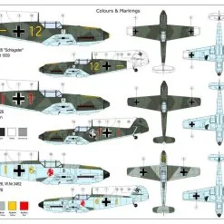 AZ Models AZ Model 1/72 Messerschmitt Bf-109E-1 'JG.26' # 7697 -Aircraft Kits Sales azm7697 2
