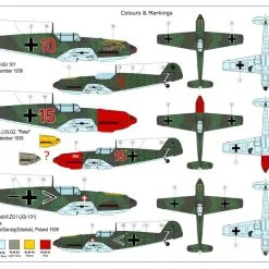 AZ Models AZ Model 1/72 Messerschmitt Bf-109E-1 "Polish Campaign" # 7801 7 AZ Models AZ Model 1/72 Messerschmitt Bf-109E-1 "Polish Campaign" # 7801 -Aircraft Kits Sales azm7801 2