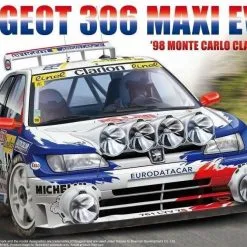 Beemax Models Beemax 1/24 Peugeot 306 MAXI EVO2 1998 Monte Carlo Winner # 24026