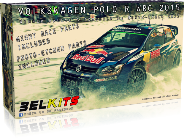 Belkits Bel Kits 1/24 Volkswagen Polo R WRC 2015 Winner # 010 3 Belkits Bel Kits 1/24 Volkswagen Polo R WRC 2015 Winner # 010
