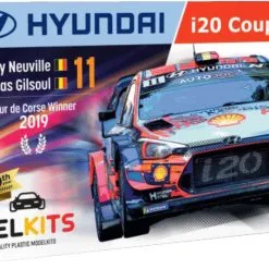BelKits 1/24 Hyundai I20 Coupe WRC 2019 Neuville # 014