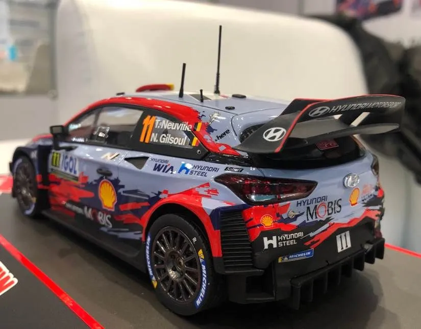BelKits 1/24 Hyundai I20 Coupe WRC 2019 Neuville # 014 7 BelKits 1/24 Hyundai I20 Coupe WRC 2019 Neuville # 014 - Image 5