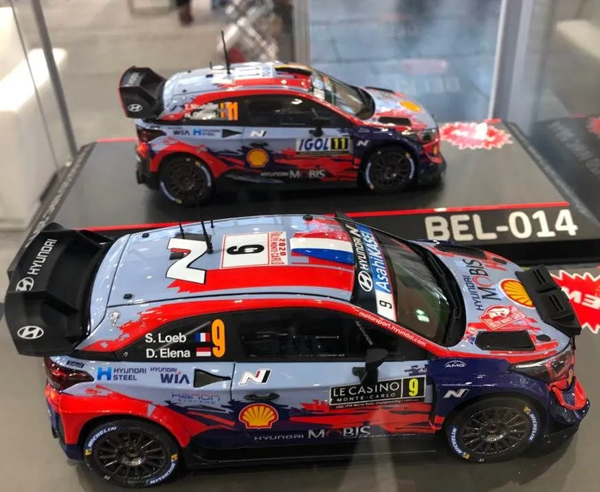 BelKits 1/24 Hyundai I20 Coupe WRC 2019 Neuville # 014 10 BelKits 1/24 Hyundai I20 Coupe WRC 2019 Neuville # 014 - Image 8