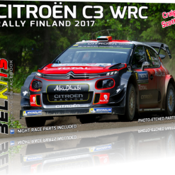 Belkits Bel Kits 1/24 Citroen C3 WRC Finland Rally 2017 # 018