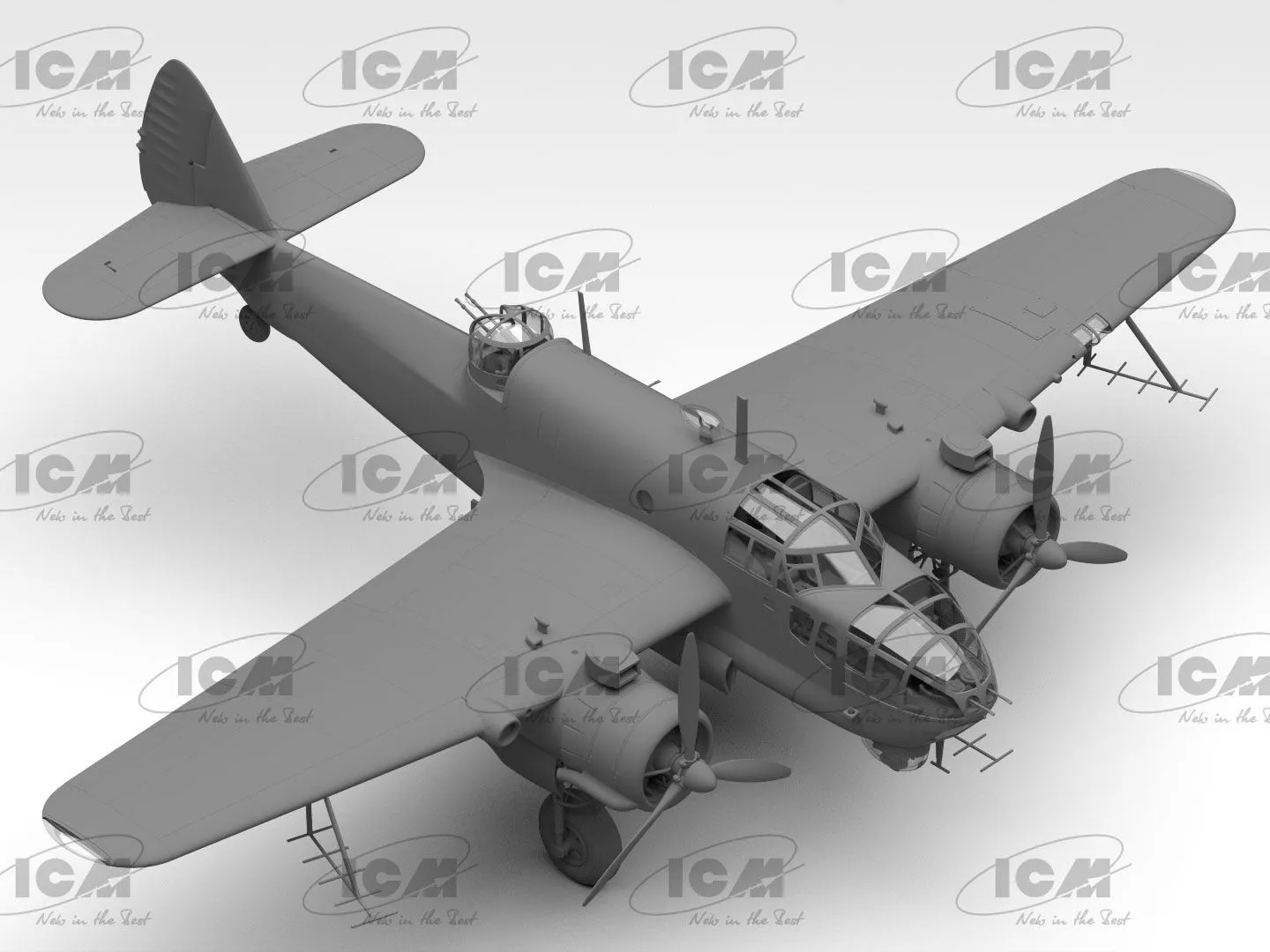 ICM 1/48 Bristol Beaufort Mk.IA With Tropical Filter # 48311 8 ICM 1/48 Bristol Beaufort Mk.IA With Tropical Filter # 48311 - Image 6