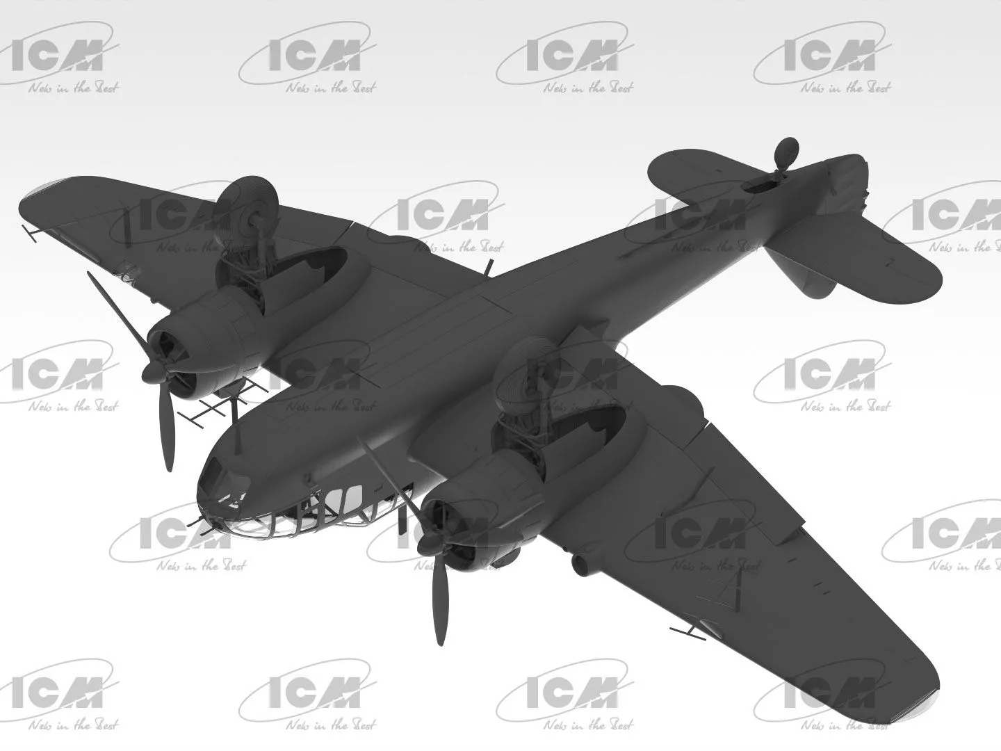 ICM 1/48 Bristol Beaufort Mk.IA With Tropical Filter # 48311 11 ICM 1/48 Bristol Beaufort Mk.IA With Tropical Filter # 48311 - Image 9