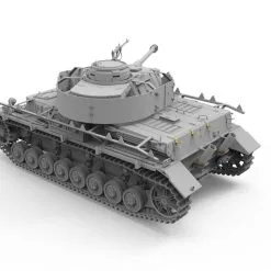 Border Models 1/35 Pz.Kpfw.IV Ausf.J & Ommr Rail Flatbed Special Edition # 025 -Aircraft Kits Sales bt 025 4