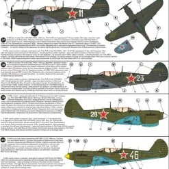 EModels Begemot Curtiss P-40 Warhawk CCCP # 72078 -Aircraft Kits Sales bt72078 3