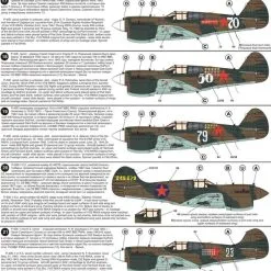 EModels Begemot Curtiss P-40 Warhawk CCCP # 72078 -Aircraft Kits Sales bt72078 7