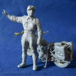 Bronco Models 1/35 Triumph 3HW Motorcycle With MP Figure Set # 35035 -Aircraft Kits Sales cb35035newpic2