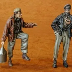 Czech Master Kits 1/35 German Loco Crew Figures WWII # 35066