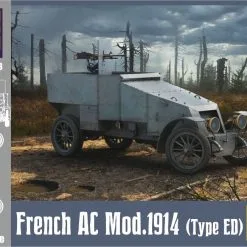 Copper State Models 1/35 French Armored Car Modele 1914 (Type ED) # 35013