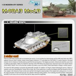 Dragon 1/35 M48A3 Patton Model B # 3544 37 Dragon 1/35 M48A3 Patton Model B # 3544 -Aircraft Kits Sales dn3544 17