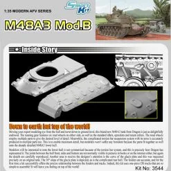 Dragon 1/35 M48A3 Patton Model B # 3544 39 Dragon 1/35 M48A3 Patton Model B # 3544 -Aircraft Kits Sales dn3544 19