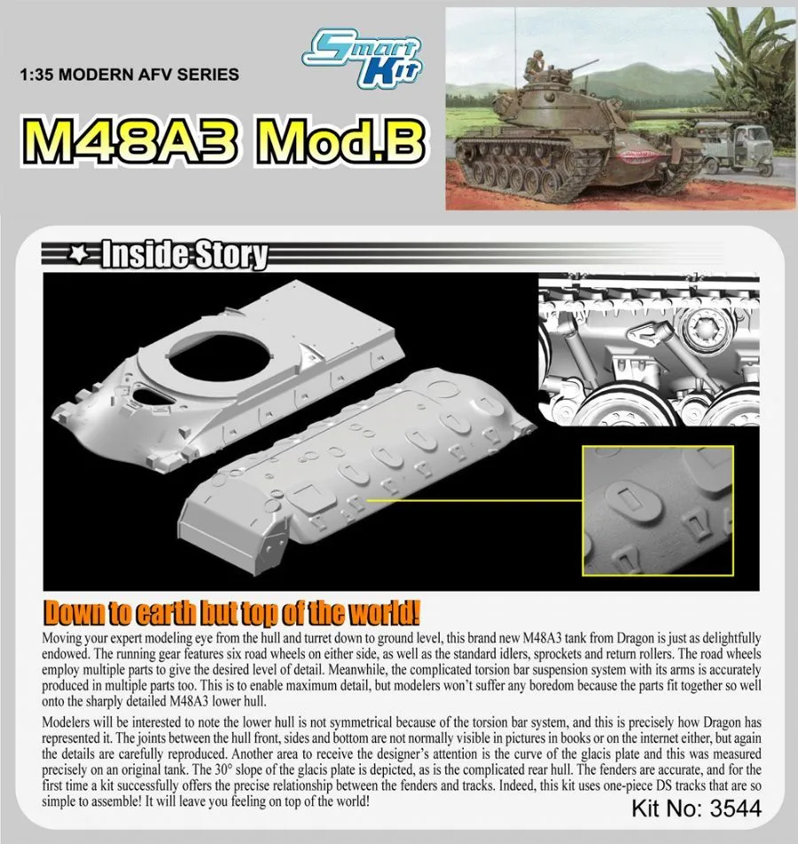 Dragon 1/35 M48A3 Patton Model B # 3544 21 Dragon 1/35 M48A3 Patton Model B # 3544 - Image 19