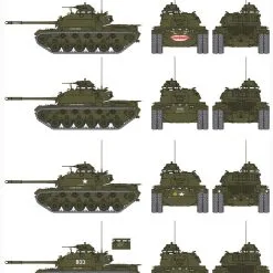 Dragon 1/35 M48A3 Patton Model B # 3544 24 Dragon 1/35 M48A3 Patton Model B # 3544 -Aircraft Kits Sales dn3544 4