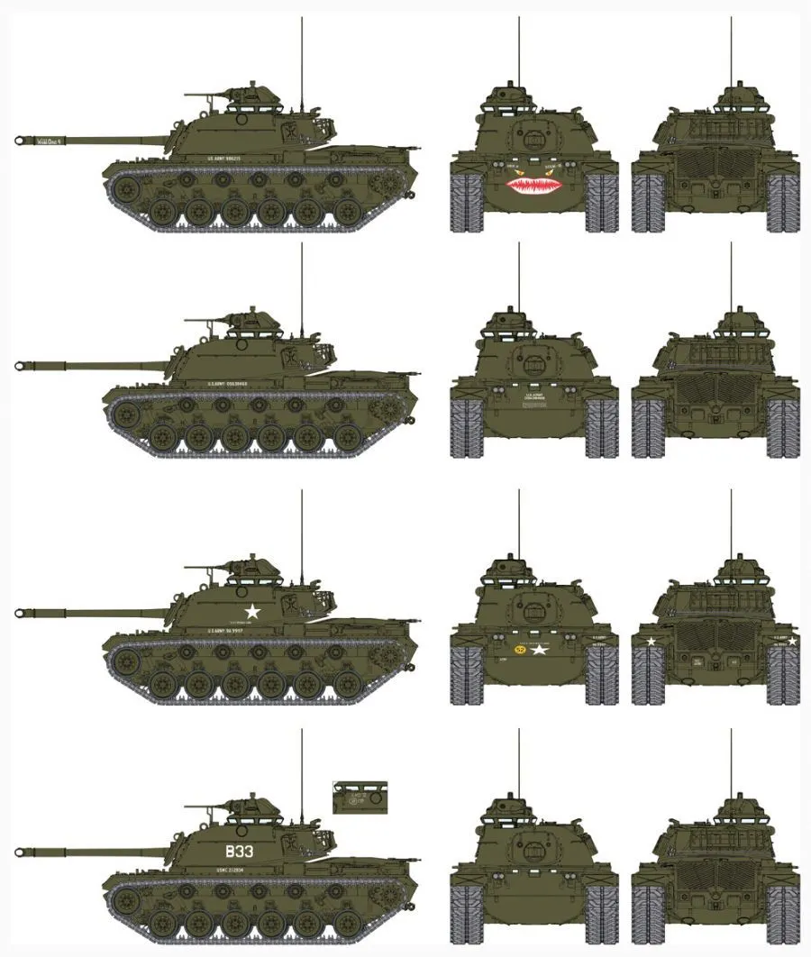 Dragon 1/35 M48A3 Patton Model B # 3544 6 Dragon 1/35 M48A3 Patton Model B # 3544 - Image 4