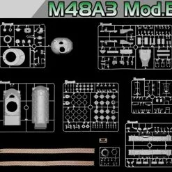Dragon 1/35 M48A3 Patton Model B # 3544 25 Dragon 1/35 M48A3 Patton Model B # 3544 -Aircraft Kits Sales dn3544 5