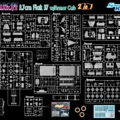 Dragon 1/35 Sd.Kfz.7/2 3.7cm Flak 37 With Armoured Cab # 6542 -Aircraft Kits Sales drg6542 31