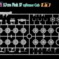 Dragon 1/35 Sd.Kfz.7/2 3.7cm Flak 37 With Armoured Cab # 6542 -Aircraft Kits Sales drg6542 35