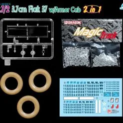 Dragon 1/35 Sd.Kfz.7/2 3.7cm Flak 37 With Armoured Cab # 6542 -Aircraft Kits Sales drg6542 37