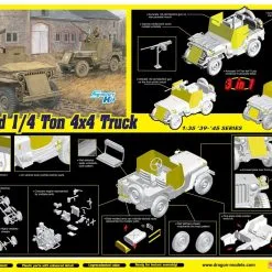 Dragon 1/35 ARMORED 1/4 TON 4X4 TRUCK # 6727