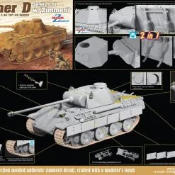 Dragon 1/35 Sd.Kfz.171 Panther D With Zimmerit # 6945