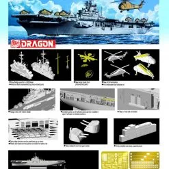 Dragon 1/700 U.S.S. Boxer LPH-4 # 7070