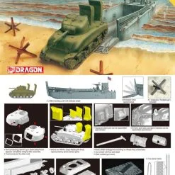 Dragon 1/72 LCM(3) Landing Craft + M4A1 W/Deep Wading Kit # 7516 8 Dragon 1/72 LCM(3) Landing Craft + M4A1 W/Deep Wading Kit # 7516 -Aircraft Kits Sales drg7516n 1