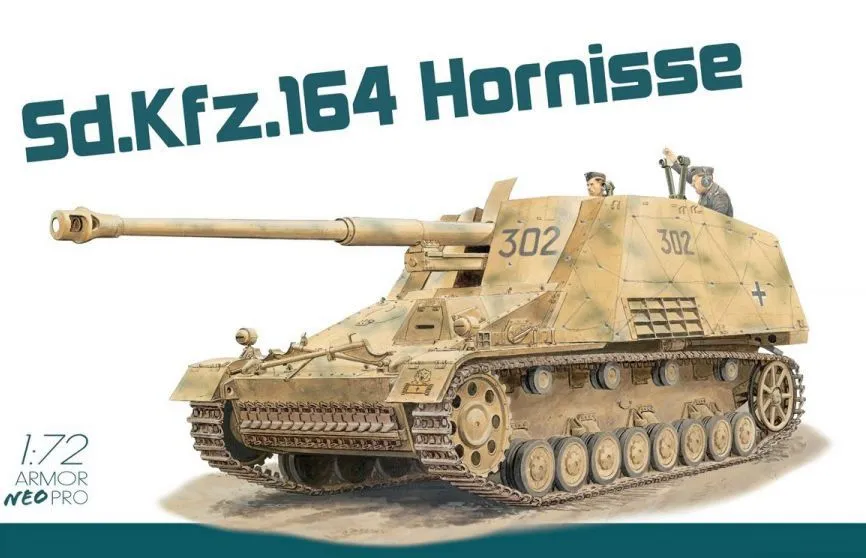 Dragon 1/72 Sd.Kfz.164 Hornisse With Neo Track # 7625 4 Dragon 1/72 Sd.Kfz.164 Hornisse With Neo Track # 7625 - Image 2
