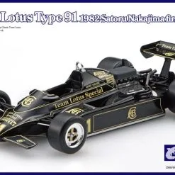 Ebbro 1/20 Team Lotus Type 91 1983 Satoru Nakajima First F1 Test # 021