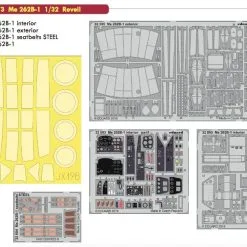 Eduard Big-Ed 1/32 Messerschmitt Me-262B-1 #3373