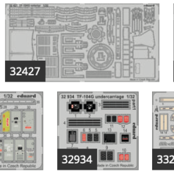 Eduard Big-Ed 1/32 Lockheed TF-104G Starfighter W/MB Seats #3395